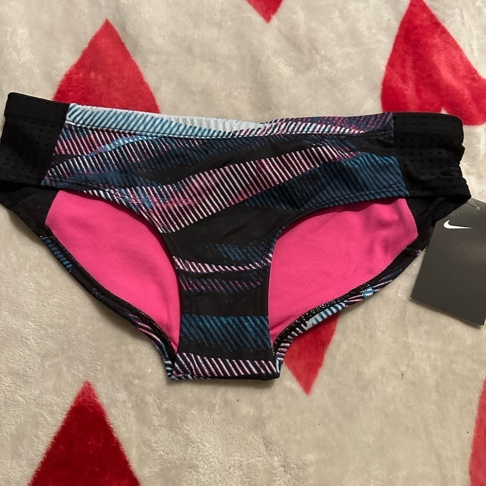 NWT Nike Women's Line Up Printed Hipster Bikini Bottoms - Picture 13 of 13